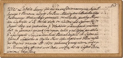 Lustracja 17 w. - Kliknij aby powiększyć Lustracja 17 w.